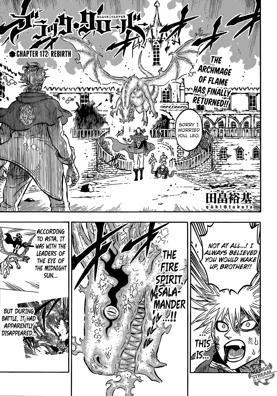 Black Clover chapter 172 image 01